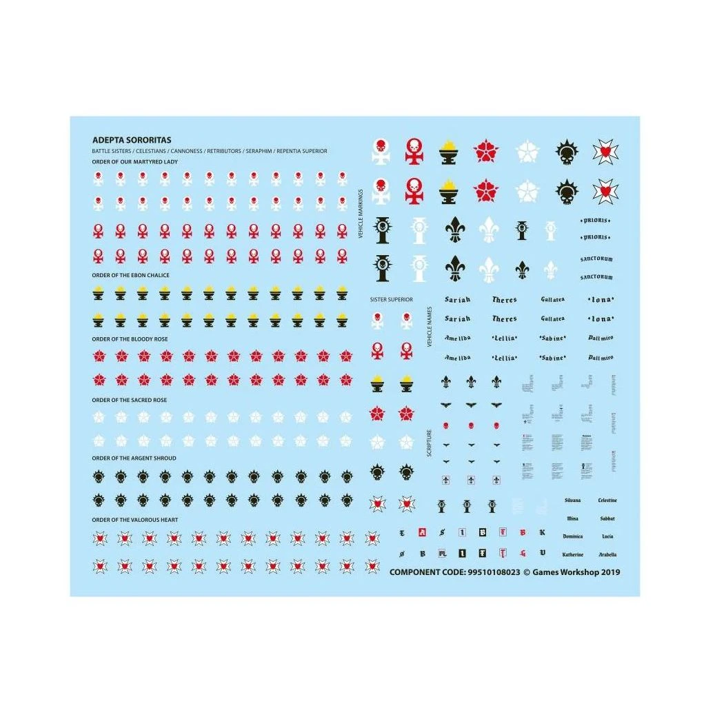 Games Workshop Adepta Sororitas: Battle Sisters Squad/ Dominion / Celestians 10 Games Workshop Adepta Sororitas: Battle Sisters Squad/ Dominion / Celestians – Image 8