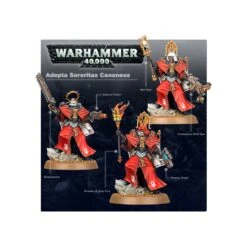 Games Workshop Adepta Sororitas: Canoness -Jouets Miniatures adepta sororitas canoness 3