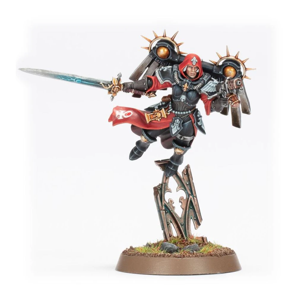 Games Workshop Adepta Sororitas: Chanoinesse Avec Reacteur Dorsal 3 Games Workshop Adepta Sororitas: Chanoinesse Avec Reacteur Dorsal