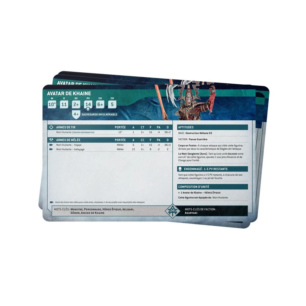 Games Workshop Aeldari: Cartes Techniques 5 Games Workshop Aeldari: Cartes Techniques – Image 3