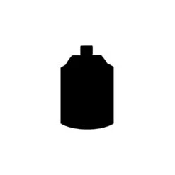 Games Workshop Aérosol: Chaos Black