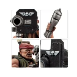 Games Workshop Astra Militarum: Catachan Heavy Weapon Squad -Jouets Miniatures astra militarum catachan heavy weapon squad 8