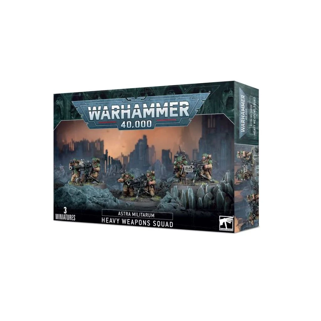 Games Workshop Astra Militarum: Escouade D'Armes Lourdes (x3) 4 Games Workshop Astra Militarum: Escouade D'Armes Lourdes (x3) – Image 2