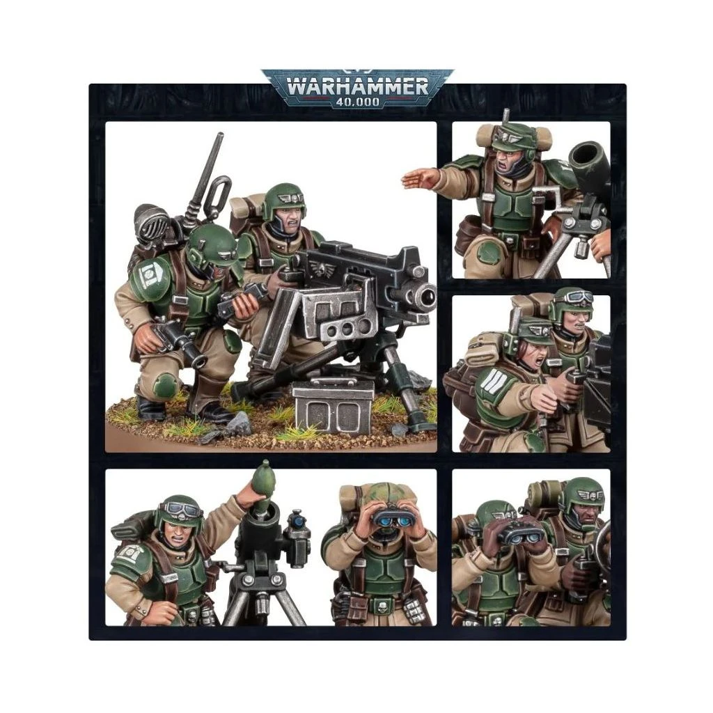 Games Workshop Astra Militarum: Escouade D'Armes Lourdes (x3) 5 Games Workshop Astra Militarum: Escouade D'Armes Lourdes (x3) – Image 3