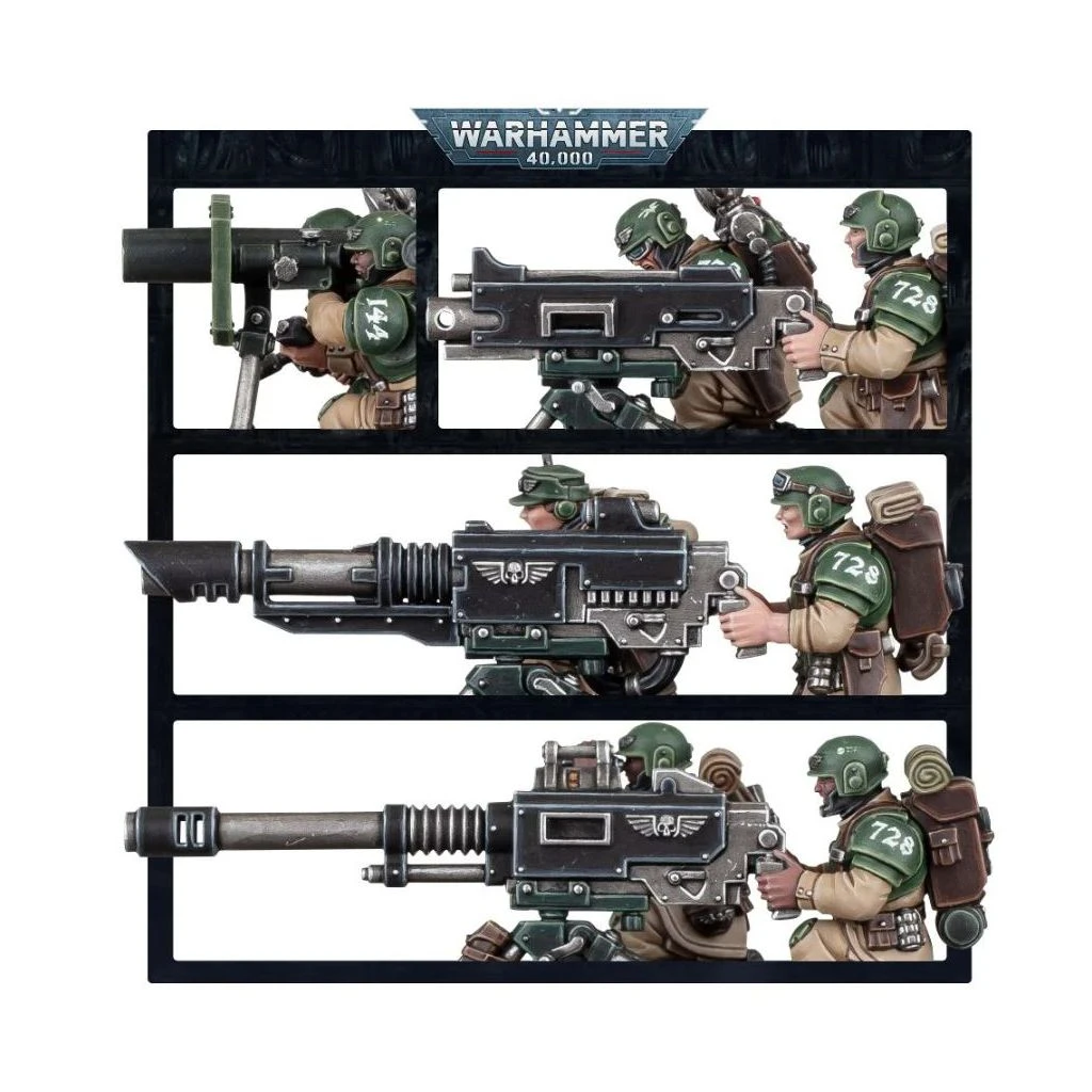 Games Workshop Astra Militarum: Escouade D'Armes Lourdes (x3) 6 Games Workshop Astra Militarum: Escouade D'Armes Lourdes (x3) – Image 4