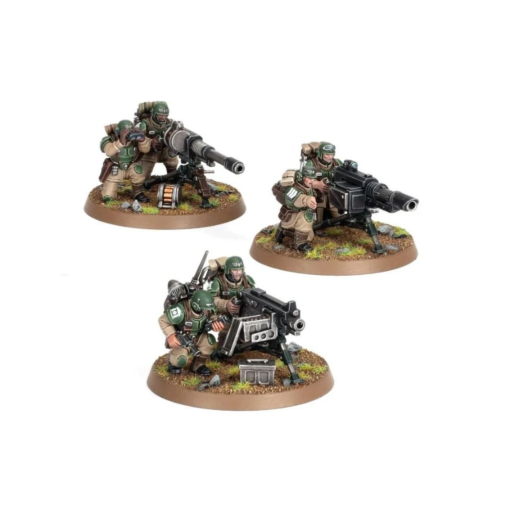 Games Workshop Astra Militarum: Escouade D'Armes Lourdes (x3) 3 Games Workshop Astra Militarum: Escouade D'Armes Lourdes (x3)