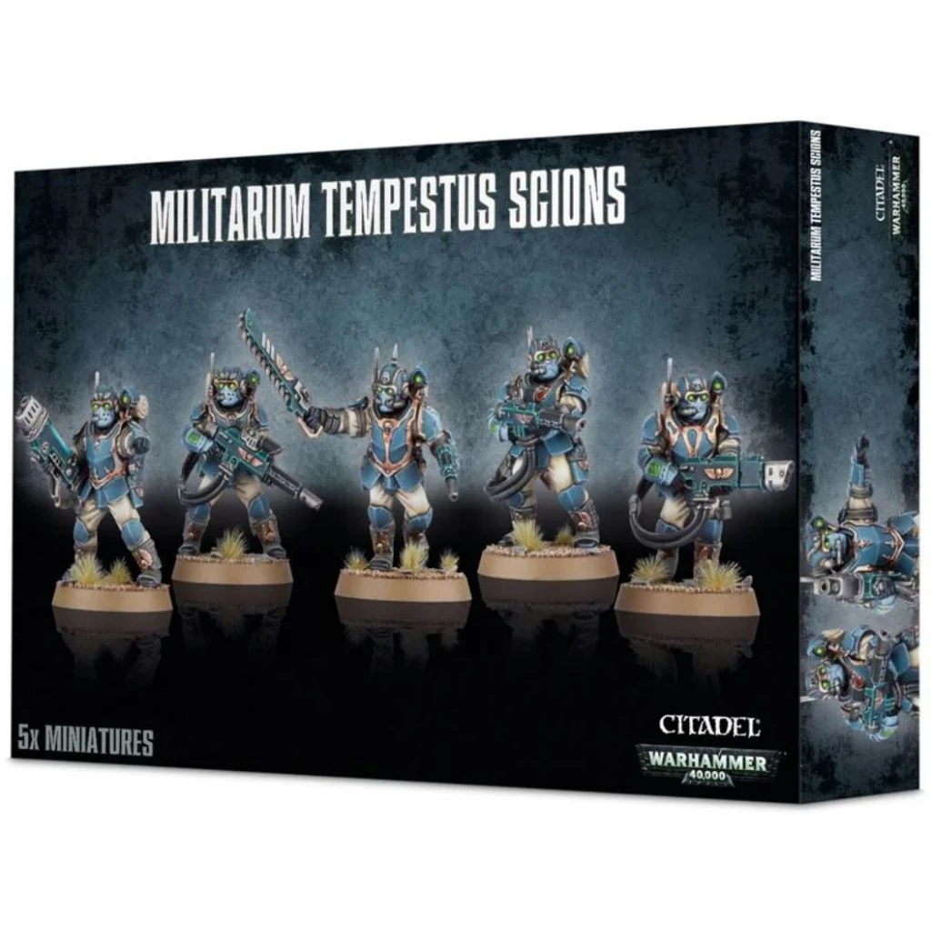 Games Workshop Astra Militarum: Tempestus Scions / Command Squad 4 Games Workshop Astra Militarum: Tempestus Scions / Command Squad – Image 2