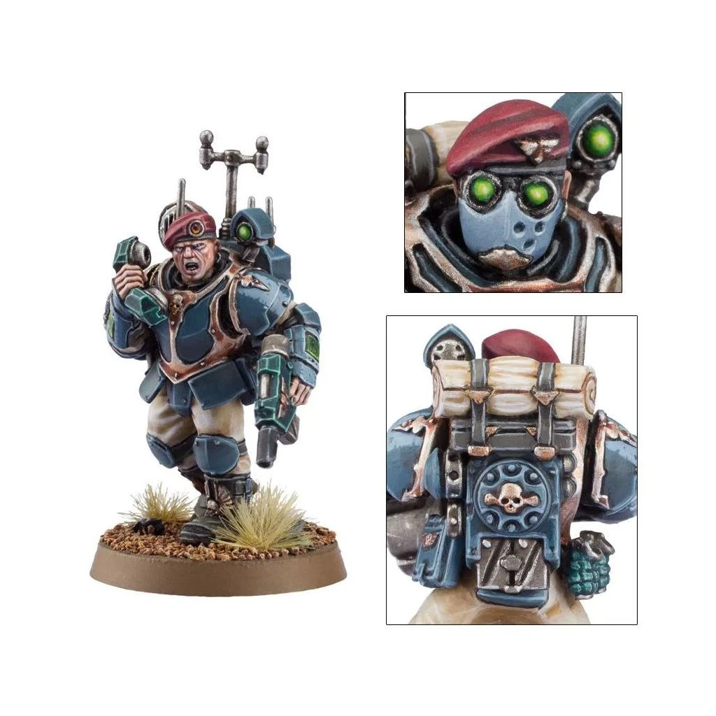 Games Workshop Astra Militarum: Tempestus Scions / Command Squad 11 Games Workshop Astra Militarum: Tempestus Scions / Command Squad – Image 9