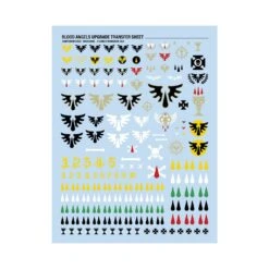 Games Workshop Blood Angels: Améliorations Et Decalcomanie -Jouets Miniatures blood angels ameliorations et decalcomanie 2