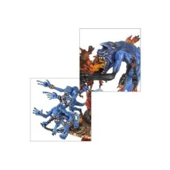 Games Workshop Chaos Deamons: Chariot Enflammé De Tzeentch Exalté -Jouets Miniatures chaos deamons chariot enflamme de tzeentch exalte 3