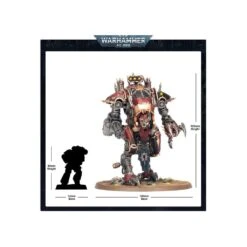 Games Workshop Chaos Knights: Dogues Du Chaos -Jouets Miniatures chaos knights dogues du chaos 9