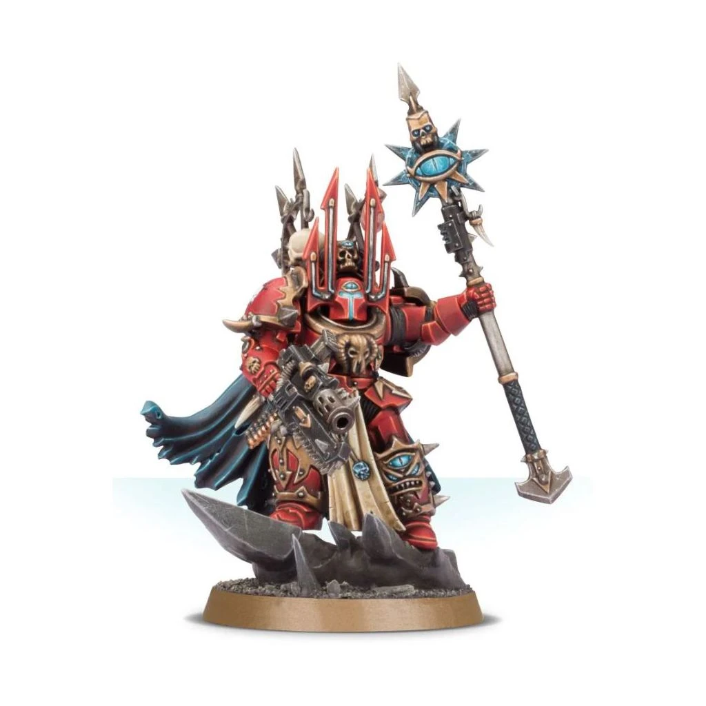 Games Workshop Chaos Space Marines: Chaos Lord / Sorcerer En Armure Terminator 5 Games Workshop Chaos Space Marines: Chaos Lord / Sorcerer En Armure Terminator – Image 3