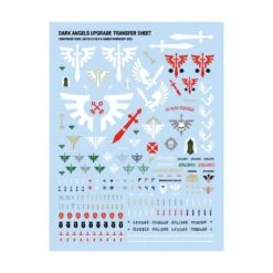 Games Workshop Dark Angels: Amélioration Et Decalcomanies -Jouets Miniatures dark angels amelioration et decalcomanies 2