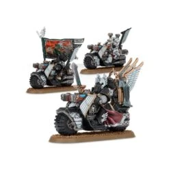 Games Workshop Dark Angels: Escouade D'Etat Major Ravenwing / Chevalier Noir
