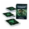 Games Workshop Datacards: Necrons (Français) -Jouets Miniatures datacards necrons francais