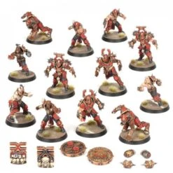 Games Workshop Équipe De Blood Bowl De Khorne: Skull-tribe Slaughterers