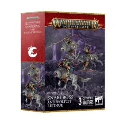 Games Workshop Gloomspite Gitz: Grogneboss Et Suite De Vils-Leus -Jouets Miniatures gloomspite gitz grogneboss et suite de vils leus 1