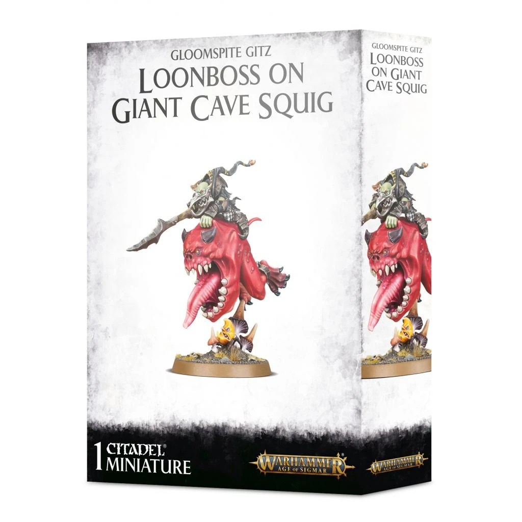 Games Workshop Gloomspite Gitz: Loonboss Sur Giant Cave Squig 4 Games Workshop Gloomspite Gitz: Loonboss Sur Giant Cave Squig – Image 2
