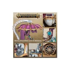 Games Workshop Hédonites Of Slaanesh: Glutos Orscollion, Lord Of Gluttony -Jouets Miniatures hedonites of slaanesh glutos orscollion lord of gluttony 3