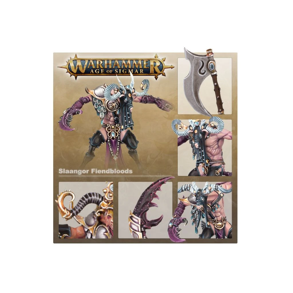 Games Workshop Hédonites Of Slaanesh: Slaangor Fiendbloods 5 Games Workshop Hédonites Of Slaanesh: Slaangor Fiendbloods – Image 3