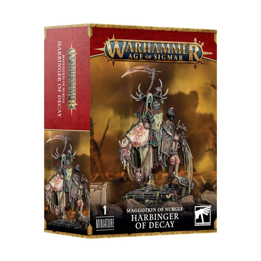 Games Workshop Maggotkin Of Nurgle: Emissaire Du Déclin 4 Games Workshop Maggotkin Of Nurgle: Emissaire Du Déclin – Image 2