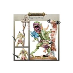 Games Workshop Maggotkin Of Nurgle: Fer De Lance, Putrescents De Nurgle -Jouets Miniatures maggotkin of nurgle fer de lance putrescents de nurgle 2