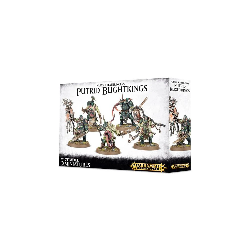 Games Workshop Maggotkin Of Nurgle: Putrid Blightkings 4 Games Workshop Maggotkin Of Nurgle: Putrid Blightkings – Image 2