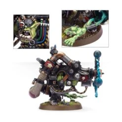 Games Workshop Orks: Big Mek Ork Avec Kanon Shokk -Jouets Miniatures orks big mek ork avec kanon shokk 2