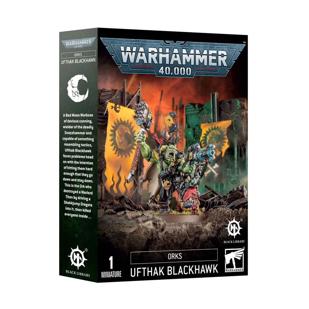 Games Workshop Orks: Ufthak Blackhawk (Edition Limitée) 4 Games Workshop Orks: Ufthak Blackhawk (Edition Limitée) – Image 2