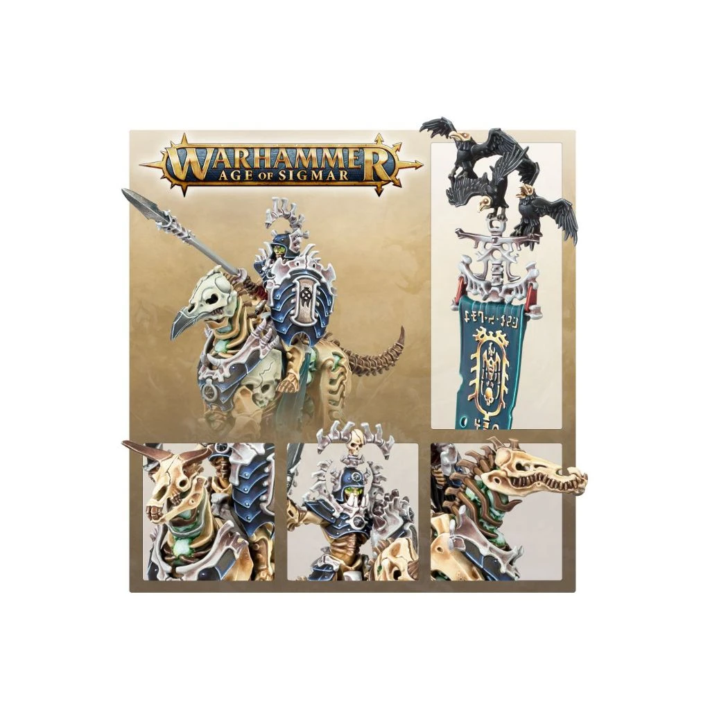 Games Workshop Ossiarch Bonereapers: Kavalos Deathriders 5 Games Workshop Ossiarch Bonereapers: Kavalos Deathriders – Image 3