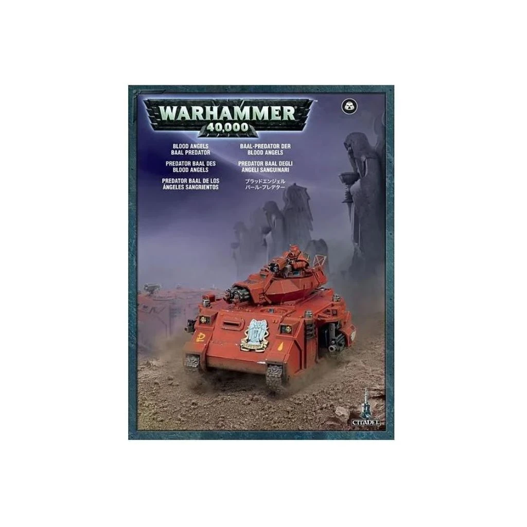 Games Workshop Blood Angels: Predator Baal 6 Games Workshop Blood Angels: Predator Baal – Image 4
