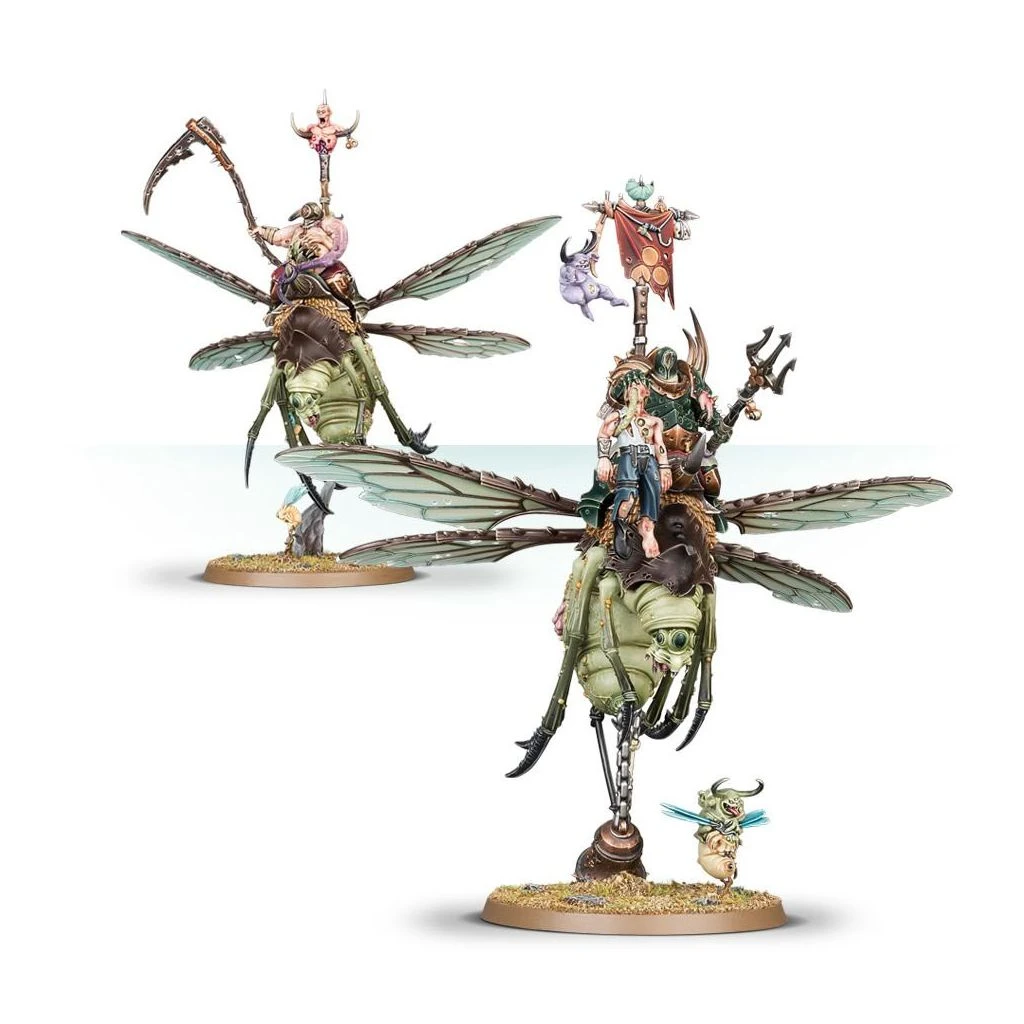 Games Workshop Maggotkin Of Nurgle: Pusgoyle Blightlords / Lord Of Afflictions 4 Games Workshop Maggotkin Of Nurgle: Pusgoyle Blightlords / Lord Of Afflictions – Image 2