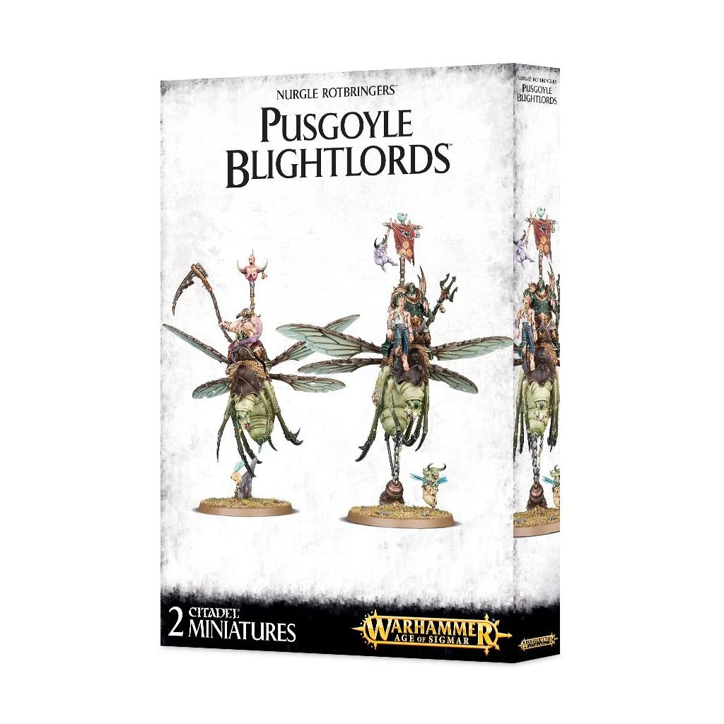Games Workshop Maggotkin Of Nurgle: Pusgoyle Blightlords / Lord Of Afflictions 5 Games Workshop Maggotkin Of Nurgle: Pusgoyle Blightlords / Lord Of Afflictions – Image 3