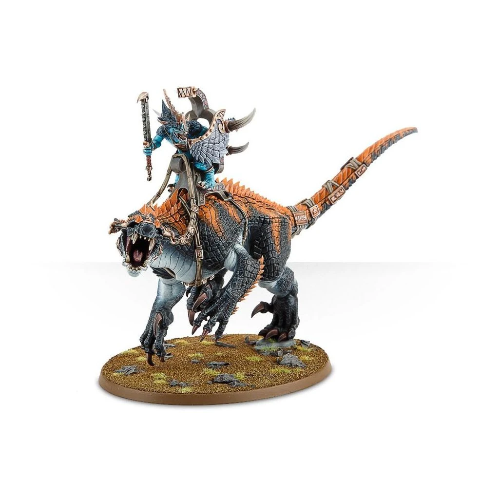 Games Workshop Seraphon: Saurus Oldblood/Scar-veteran Sur Carnosaur / Troglodon 5 Games Workshop Seraphon: Saurus Oldblood/Scar-veteran Sur Carnosaur / Troglodon – Image 3