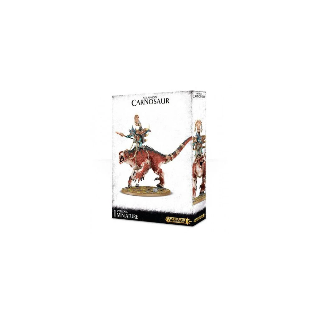 Games Workshop Seraphon: Saurus Oldblood/Scar-veteran Sur Carnosaur / Troglodon 6 Games Workshop Seraphon: Saurus Oldblood/Scar-veteran Sur Carnosaur / Troglodon – Image 4