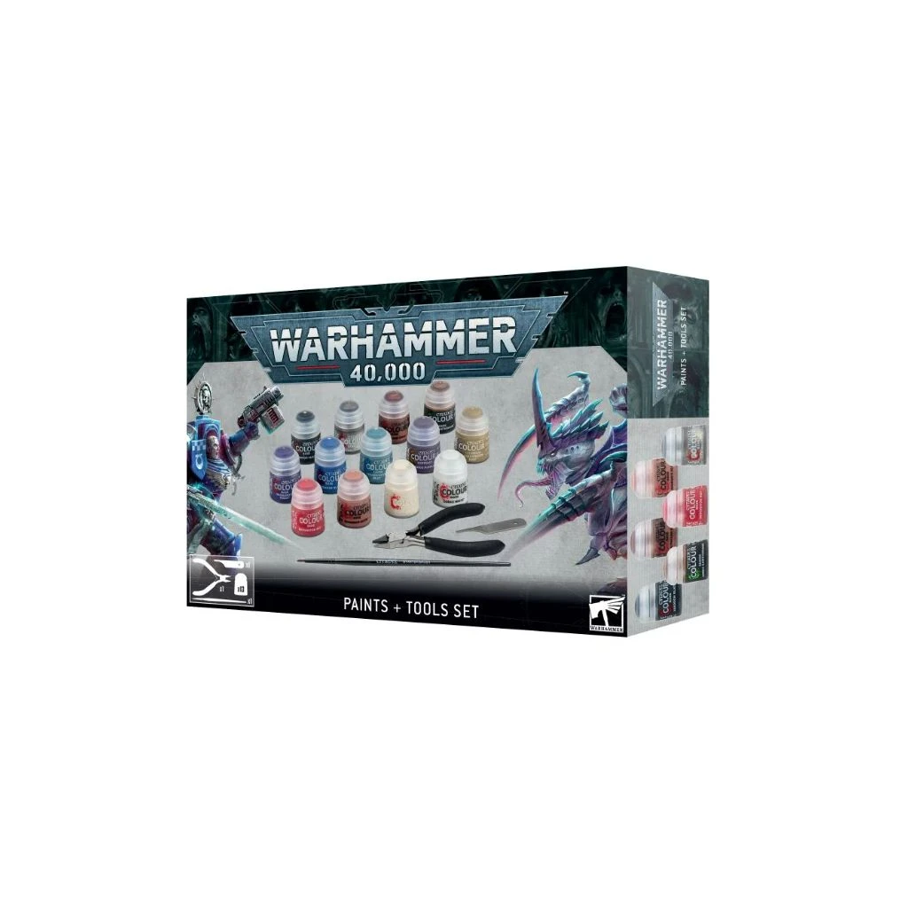 Games Workshop Set De Peinture: Paint + Tools V10 4 Games Workshop Set De Peinture: Paint + Tools V10 – Image 2
