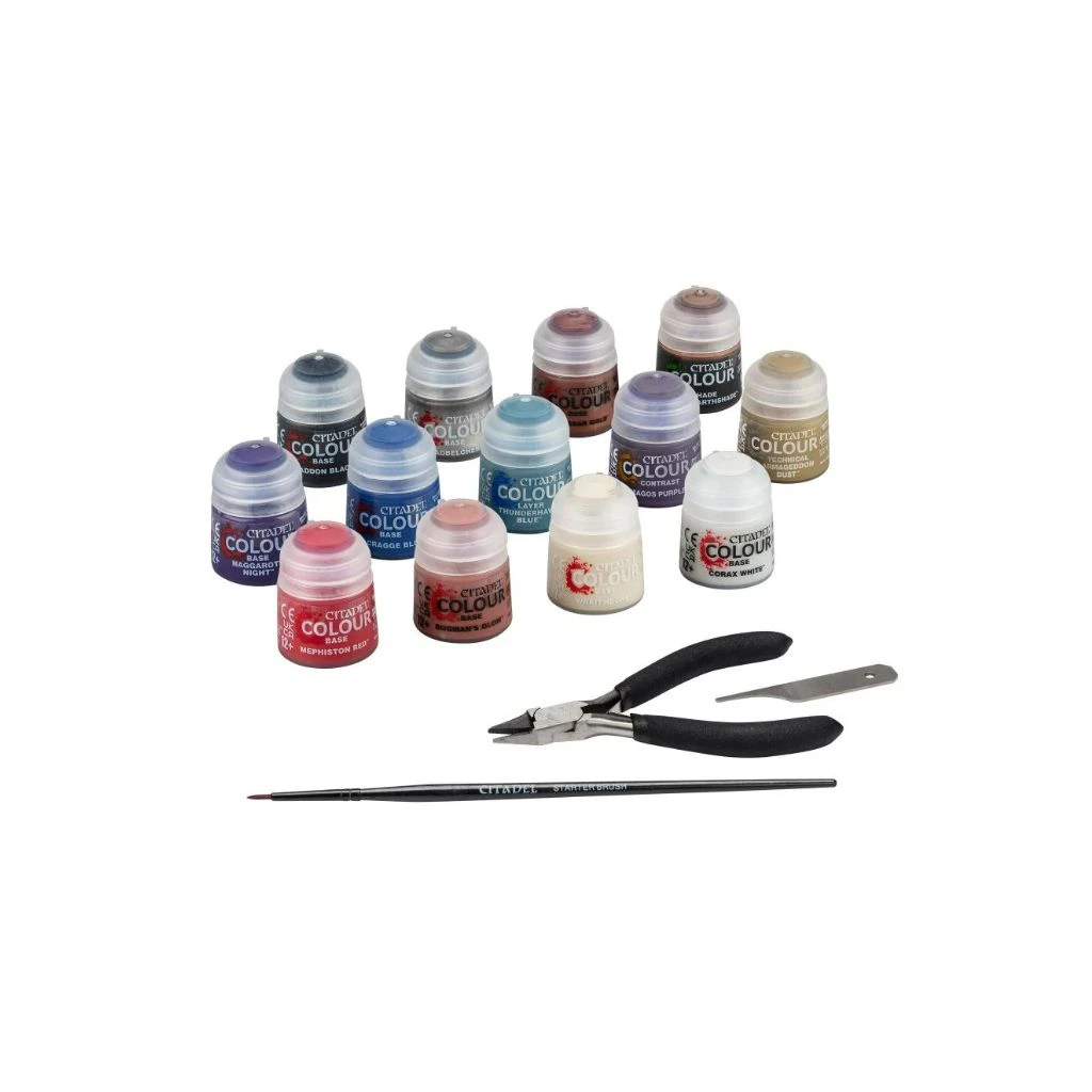 Games Workshop Set De Peinture: Paint + Tools V10 3 Games Workshop Set De Peinture: Paint + Tools V10