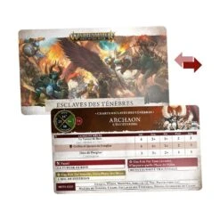 Games Workshop Slaves To Darkness: Cartes D'Unitées -Jouets Miniatures slaves to darkness cartes d unitees 2