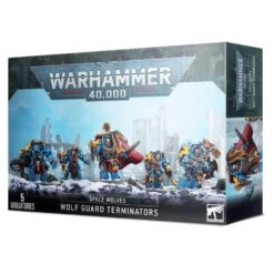 Games Workshop Space Wolves: Wolf Guard Terminators -Jouets Miniatures space wolves wolf guard terminators 1