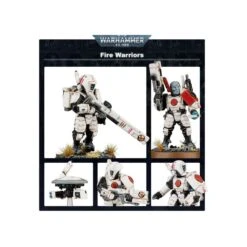 Games Workshop T'au Empire: Fire Warriors Team -Jouets Miniatures t au empire fire warriors team 13