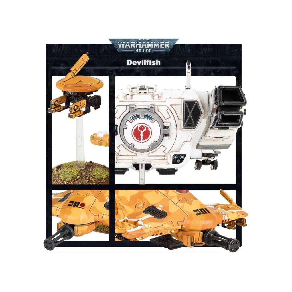 Games Workshop T'au Empire: TY7 Devilfish 5 Games Workshop T'au Empire: TY7 Devilfish – Image 3