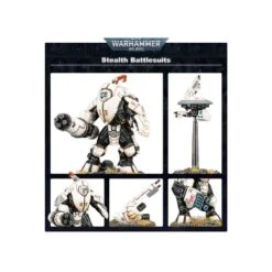 Games Workshop T'au Empire: XV25 Stealth Battlesuits -Jouets Miniatures t au empire xv25 stealth battlesuits 2