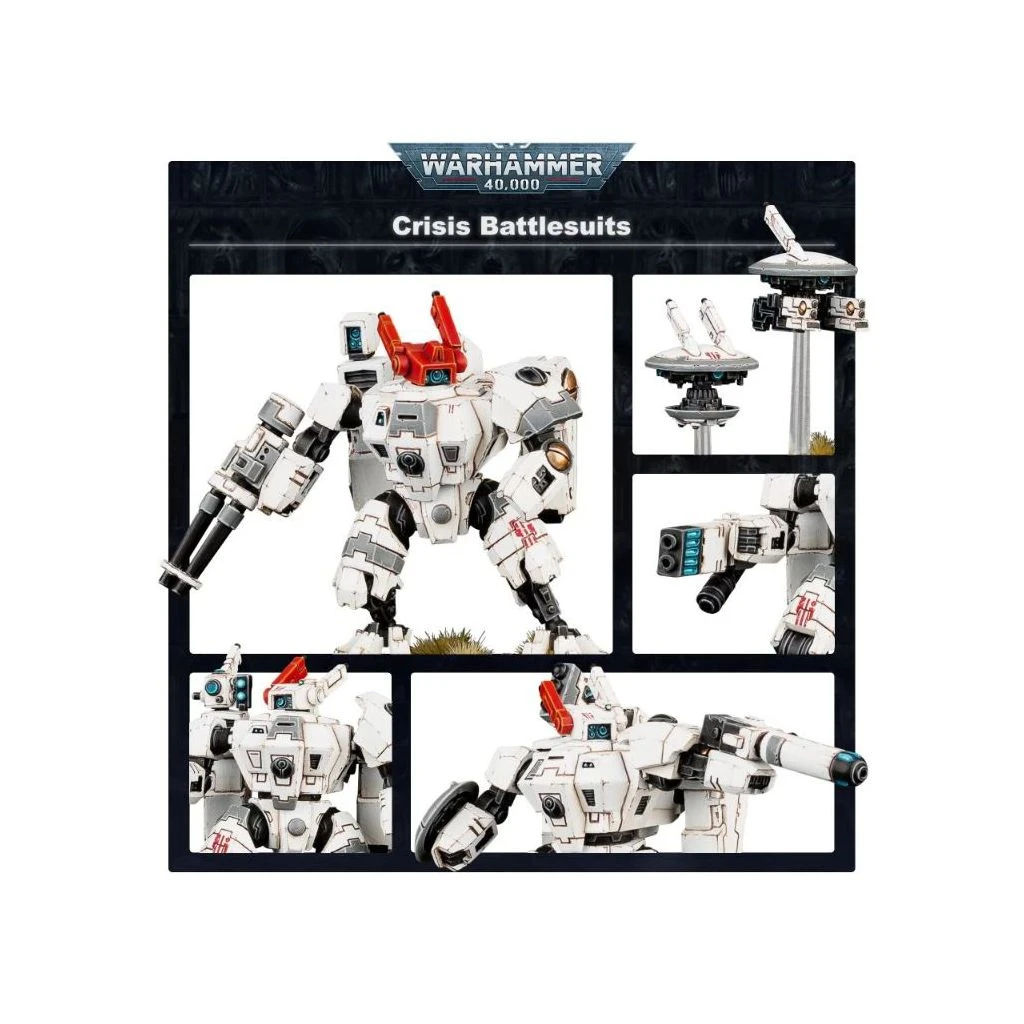 Games Workshop T'au Empire: XV8 Crisis Battlesuit Team 5 Games Workshop T'au Empire: XV8 Crisis Battlesuit Team – Image 3