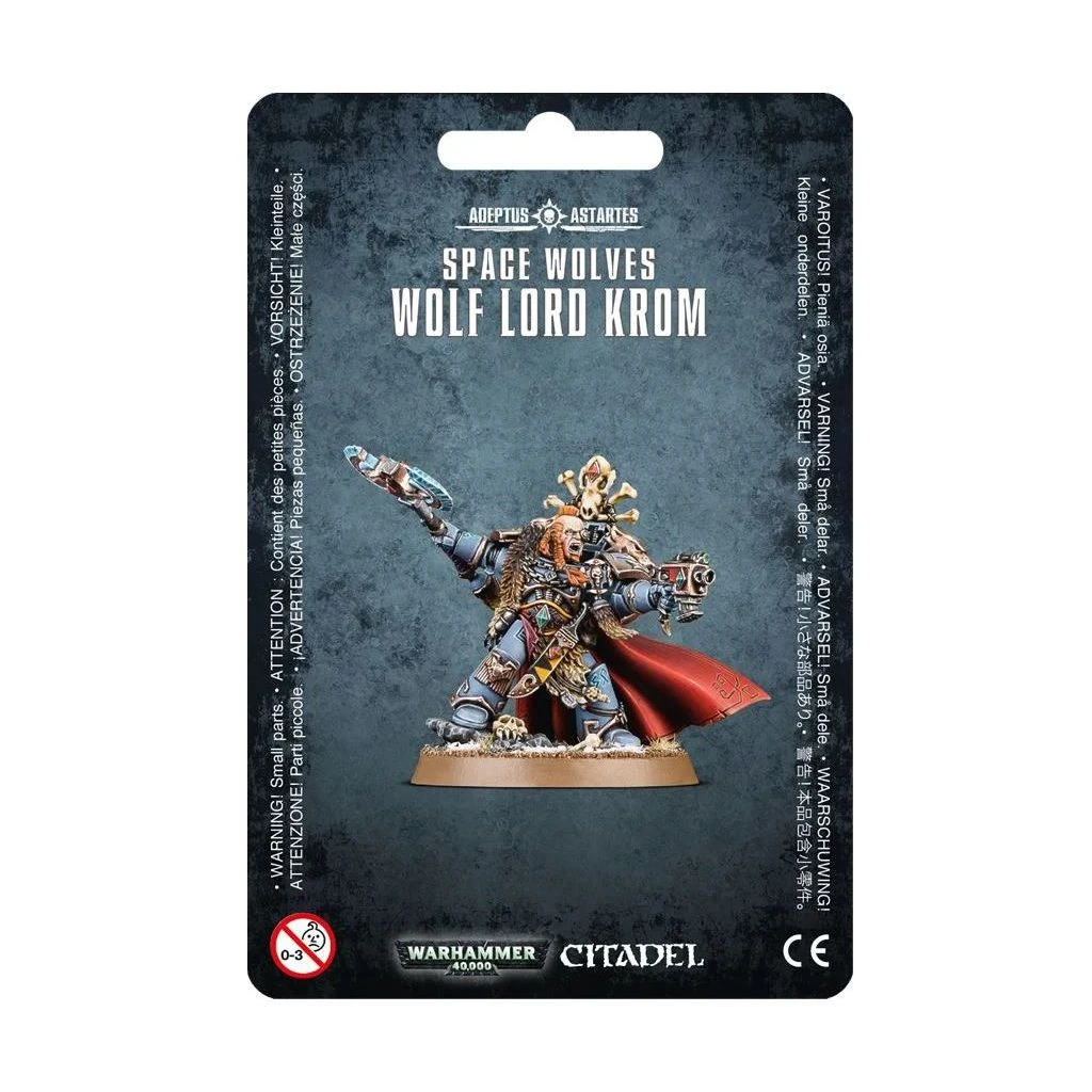Games Workshop Space Wolves: Wolf Lord Krom 5 Games Workshop Space Wolves: Wolf Lord Krom – Image 3